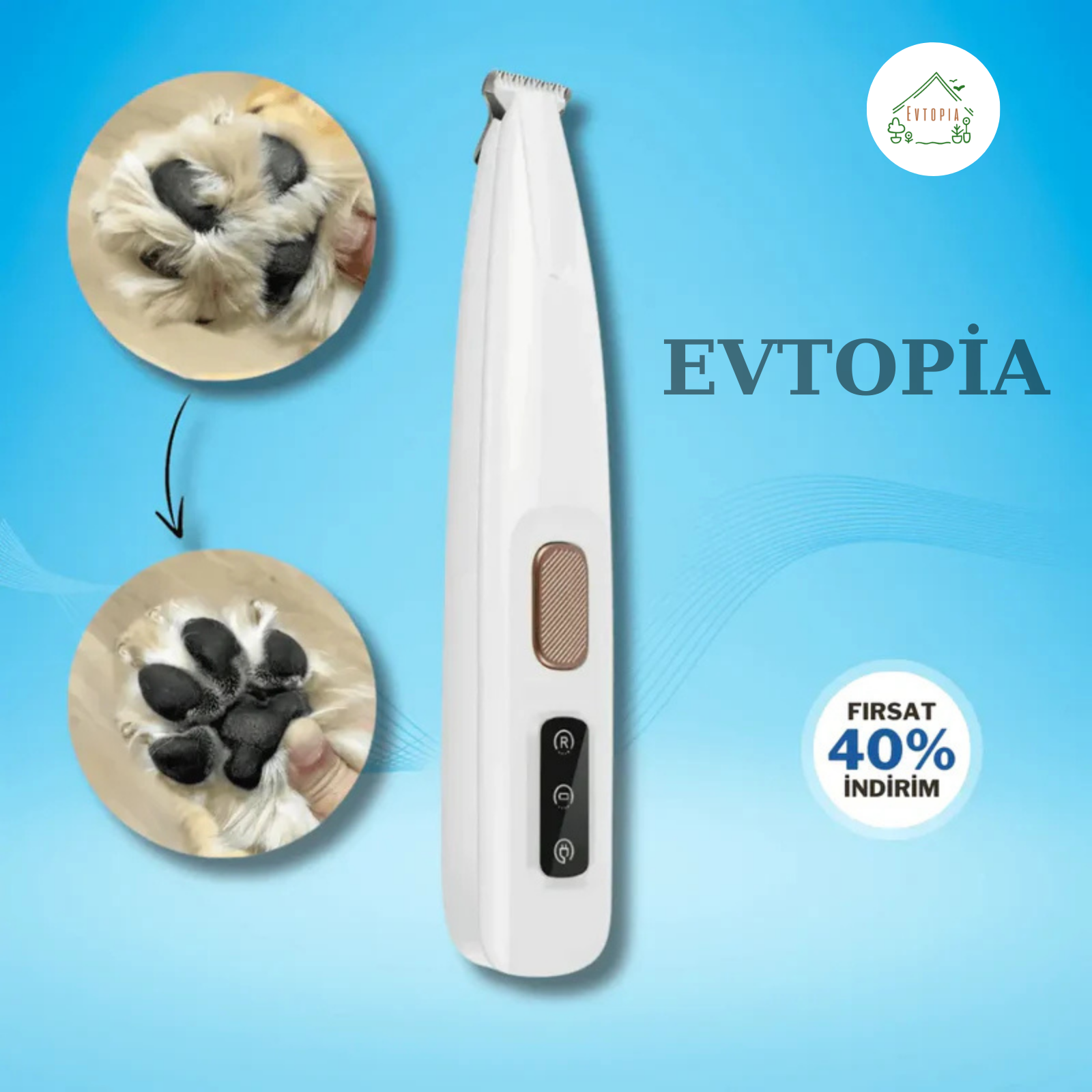 Evtopia Tüy Bakım Cihazı